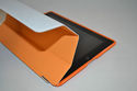 Orange Slim Magnetic Smart Front Cover + Silicone 