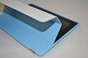 Light Blue Magnetic Smart Front Cover + Silicone B
