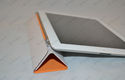 Orange Magnetic Slim PU Leather Smart Cover Stand 