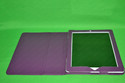 Purple Leather Case Cover Folio Stand for Apple iP