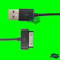 Black Charger Cradle Dock + Charging Cable for iPh