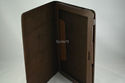 Brown Leather Stand Case Cover for Samsung Galaxy 