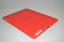Red Slim Magnetic Smart Front Cover + Silicone Bac
