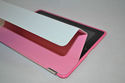Pink Slim Magnetic Smart Front Cover + Silicone Ba