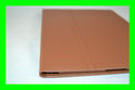 Brown Leather Case Cover Folio Stand for Apple iPa