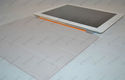 Orange Magnetic Slim PU Leather Smart Cover Stand 