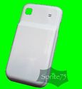 White Extended Back Cover Battery Door for Samsung