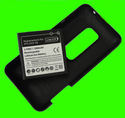 3500mAh Extended Battery + Black Cover for HTC EVO
