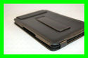 Black Leather Case Cover Stand Folio for Amazon Ki