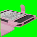 Pink Leather Case Cover for Amazon Kindle 3 rd 3G 