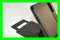 Black Leather Case Cover Stand Folio for Amazon Ki
