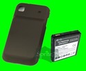 3500mAh Extended Battery + Black Cover for Samsung