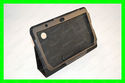 Black Leather Stand Case Cover Folio for HTC Flyer