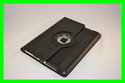 Black Leather Rotating Magnetic Stand Case Smart C