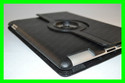 Black Leather Rotating Magnetic Stand Case Smart C