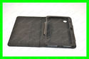 Black Leather Stand Case Cover Folio for HTC Flyer