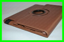 Brown Leather Rotating Magnetic Stand Case Smart C