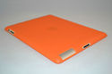 Orange Slim Magnetic Smart Front Cover + Silicone 