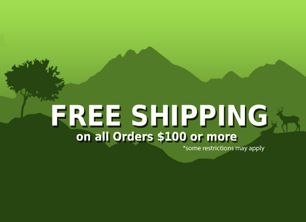 Free Shipping on Orders Over $100