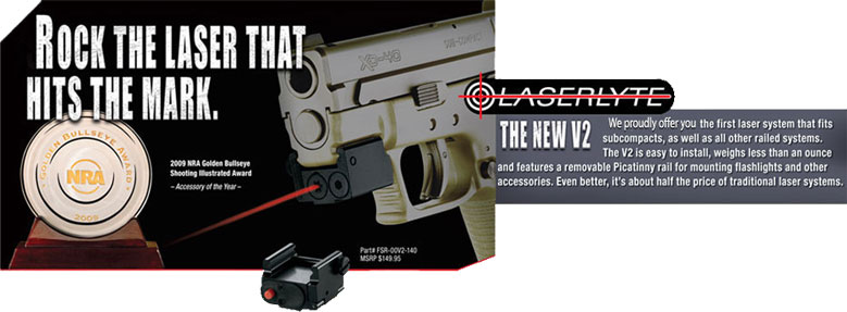 Award Winning LaserLyte Sub Compact v2 Laser Sight