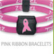 Trion Z Pink Ribbon Bracelet