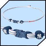 Phiten New York Yankee Necklace
