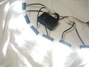 6x 3 LED White Car Truck Grille Strobe Light Set A
