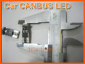 2x Car CANBUS LED 1-SMD 5050 T10 194 bulb no Error