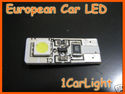 2x BENZ Parking Light White SMD LED bulb no Error 