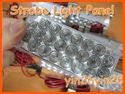 8x Car Tow Truck 12V 22 LED Amber Light Panel