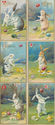 Collectible Lot of 6 Easter Postcards ~BUNNY  RABB