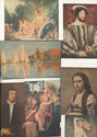 Lot of 37 Art Artistic People -Places- Etc. Postca