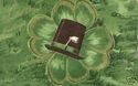 IRISH ST. PATRICK'S DAY- TOP HAT SHAMROCK POSTCARD