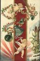 BEAUTIFUL CHRISTMAS ANGELS & BELLS Postcard-sp-936
