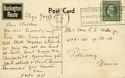 BURLINGTON RAILROAD TRAIN POST OFFICE POSTCARD-ii2