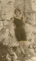 Risque Lady Poses in Bathing Suit PHOTO Postcard-f