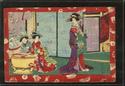 Antique Tuck Postcard Real Japanese Asian Geisha-g