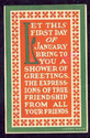 1911 Arts & Crafts New Year Poem Postcard-LL-266