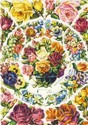 Pretty Roses Floral Victorian Die-Cut Scrap Sheet-