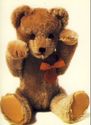 Cute Brown Teddy Bear Postcard-New-LL821