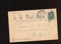 1907 MAILMAN Greetings From CHICAGO, Il.Postcard U