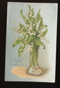 ~VICTORIAN LILY OF THE VALLEY Flowers Greeting  Po