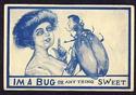 Fantasy Bug Man Postcard-Bug on Anything Sweet-LL6