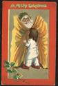 Tuck Santa Claus & Child Christmas Postcard-gg919