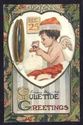 Very Rare Angel with Santa Claus Mask A/s Ryan Pos
