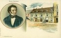 Vintage Music Postcard- Schubert Composer-hh897