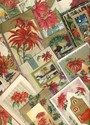 BIG ESTATE LOT 50 VINTAGE-CHRISTMAS POSTCARDS-All 