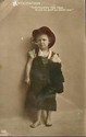 Little Child Smoking Cigar RPPC Photo Postcard-ff9