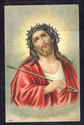 JESUS with Staff Antique Religious Postcard-nn830