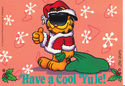1978 Garfield The Cat -Have a Cool Yule-Christmas 